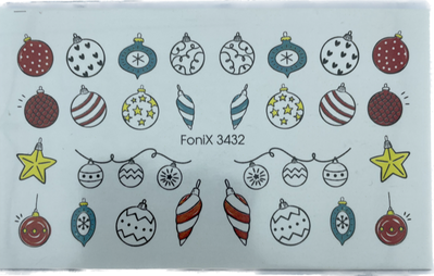 Слайдер Fonix 3432 новорічні кулі
