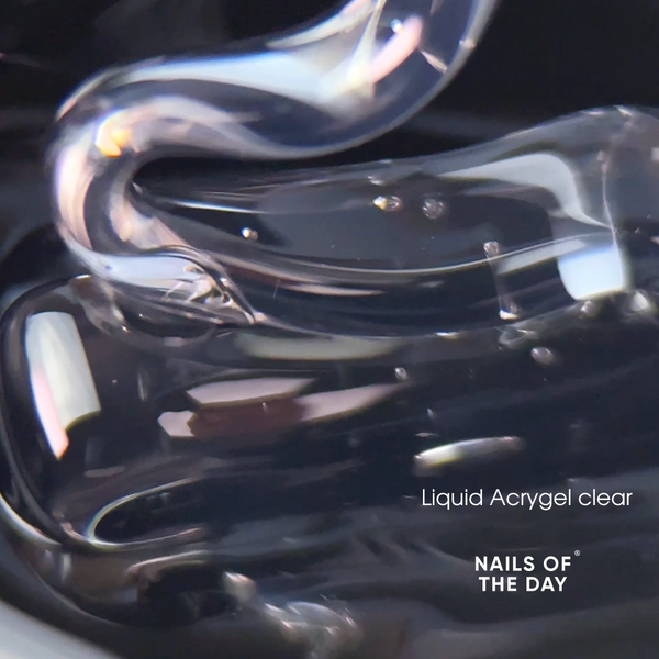 Акригель прозорий рідкий Nailsoftheday liquid acrygel clear, 15 мл