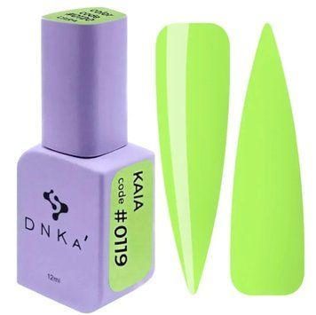 Гель-лак жовтий DNKa Gel Polish Kaia #0119, 12 ml