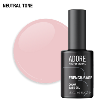 База для френчу рожево-тілесна Adore French №22, 15 мл
