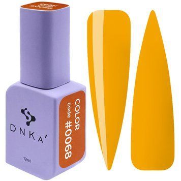 Гель-лак помаранчевий Gel Polish, 12 ml Color #0068