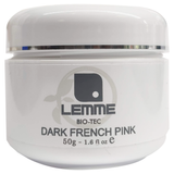 Гель камуфлюючий темно рожевий для френчу Lemme Dark French Pink 50 мл