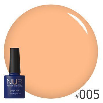 Гель-лак NUB №5 Orange For Ever 8 мл