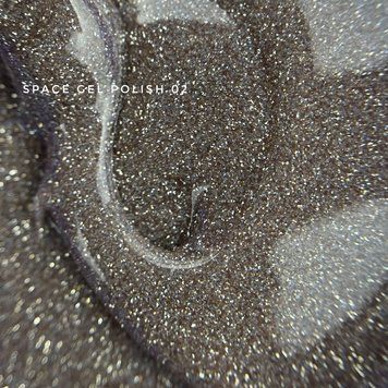 Гель-лак світловідбивний бежевий Touch Gel Polish Space №2, 9мл