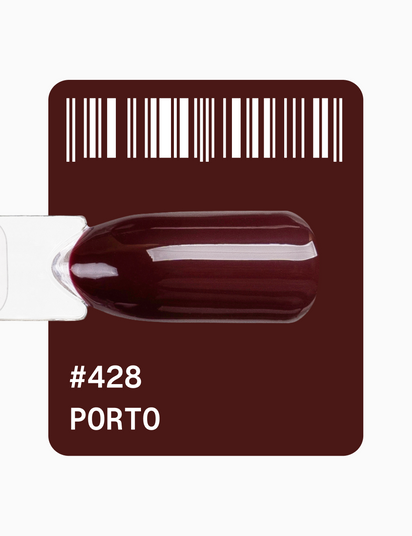 Гель-лак бордовий Adore №428 Porto, 12 мл
