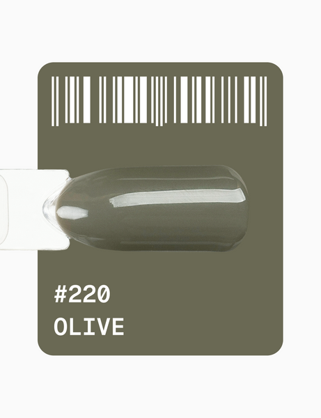 Гель-лак оливковий Adore №220 olive, 12 мл