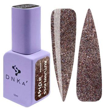 Гель-лак світловідбивний персиковий DNKa Gel Polish, 12 ml Autumn Kiss #0141