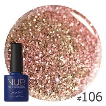 Гель-лак NUB №106 Lovely Jewerly 8 мл