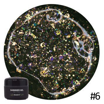 Гель з шимером NUB Shimmer Gel №6 5 г