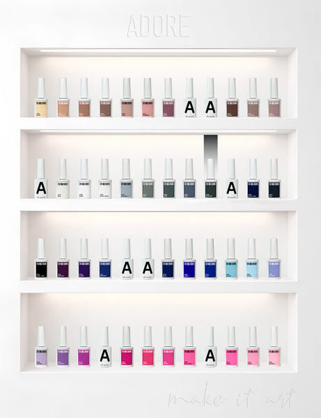 Гель-лак графіт Adore №226 graphite, 12 мл