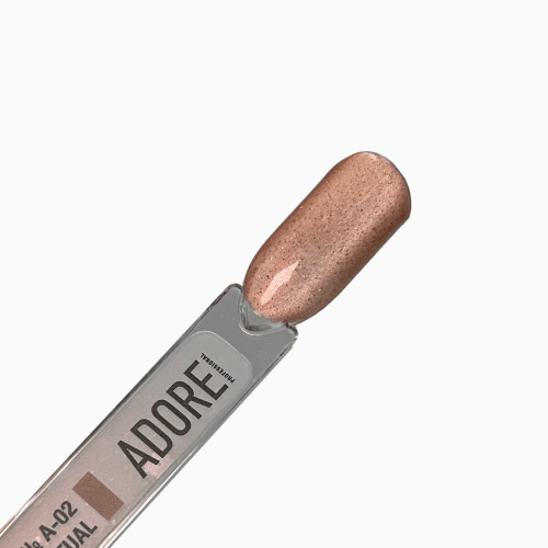 Гель-лак теплий коричневий скляне котяче око хамелеон Adore Aura A-02, 8 мл