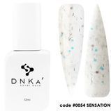 База камуфлююча з поталлю DNKa Cover Base, 12 ml #0054 Sensation