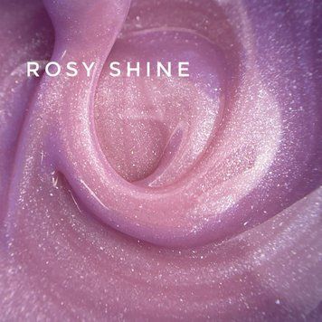База для нігтів рожева з шимером Touch Cover Base Rosy shine, 13мл