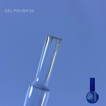Гель-лак блакитний Touch Gel Polish 24, 9мл