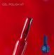 Гель-лак бордовий Touch Gel Polish 47, 9мл