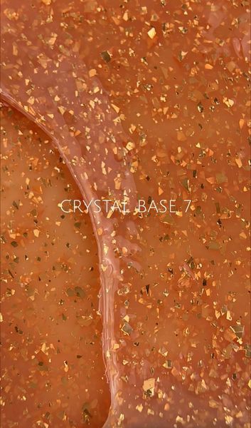 База карамельна з золотою поталлю crystal base №7 Avdeeva, 20 мл