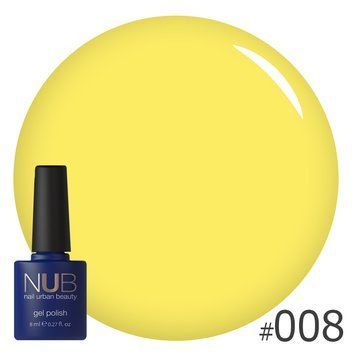 Гель-лак NUB №8 Sun Sun Sun 8 мл
