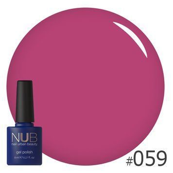 Гель-лак NUB №59 Ringleader 8 мл