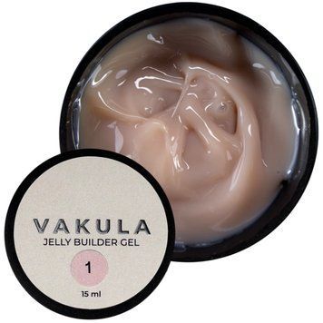 Гель желе конструюючий нюд Vakula 15 мл