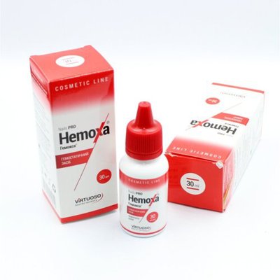 Засіб кровоспинний Hemoxa, 30 мл