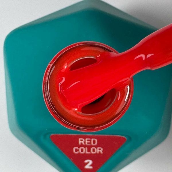Гель-лак морквяно-червоний Avdeeva Red №2, 12мл