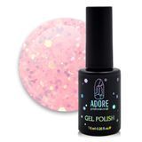 Гель-лак з голографічними блискітками Adore № G-02 7,5 мл