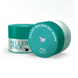 Гель для нігтів світло-рожевий з шимером Siller Gel Shine №05, 15 мл