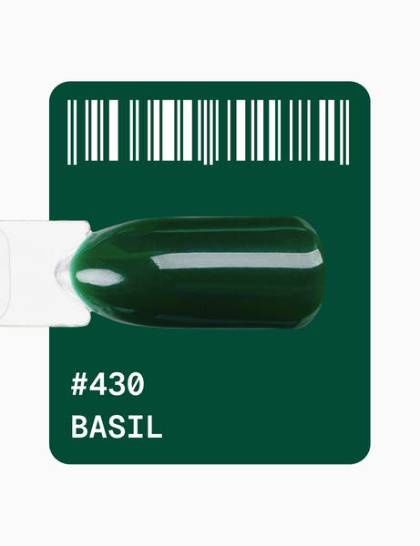 Гель-лак зелений Adore №430 basil, 12 мл
