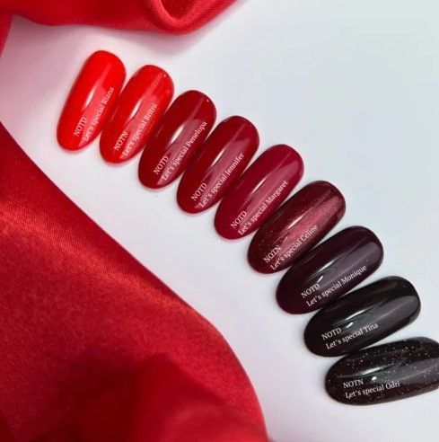 Гель-лак темно&ndash;малиновий NAILSOFTHEDAY Let's special Jennifer 10 мл
