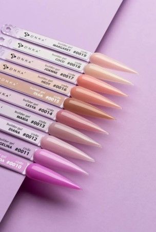 Гель будівельний теплий бежевий DNKa Builder Gel #0017 Joanne, 15 мл