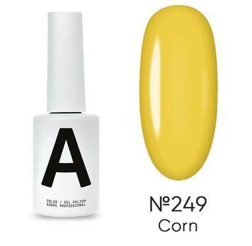 Гель-лак жовтий Adore №249 corn, 12 мл
