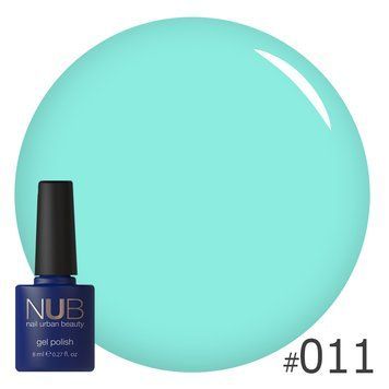 Гель-лак NUB №11 Mint Ice Cream 8 мл