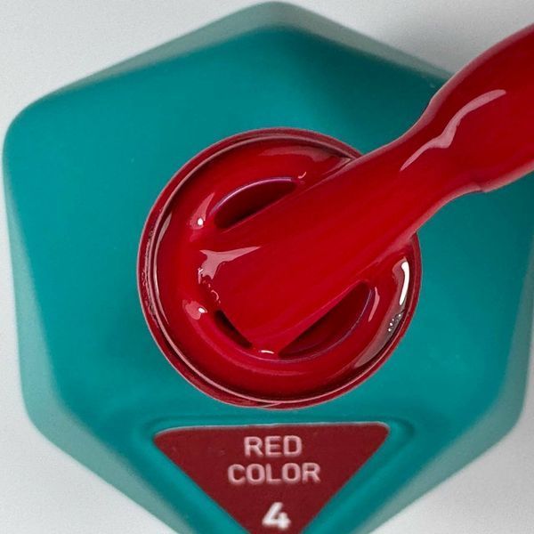 Гель-лак темно-червоний Avdeeva Red №4, 12мл