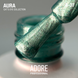 Гель-лак м'ятний скляне котяче око хамелеон Adore Aura A-07, 8 мл
