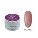 Гель для нігтів коричневий з рожевим підтоном Creed-KD Builder gel Silk Pink, 15 ml