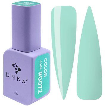 Гель-лак пастельно м'ятний Gel Polish, 12 ml Color #0072