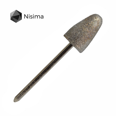 Насадка педикюрна середній абразив 10 мм Dp710mK Nisima
