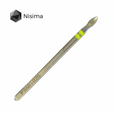 Крапля 2,5 мм жовта P368i025 Nisima