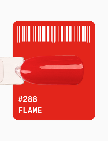 Гель-лак червоний Adore №288 flame, 12 мл