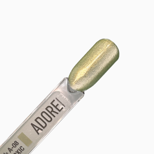 Гель-лак трав'яний скляне котяче око хамелеон Adore Aura A-08, 8 мл