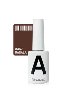 Гель-лак коричневий Adore №467 masala, 12 мл