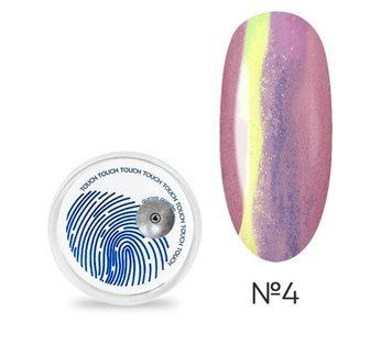 Втирка-хамелеон Touch Aurora powder №4, 5мл
