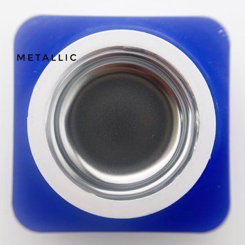 Гель-фарба металева сіра Touch Metallic Gel, 5 мл