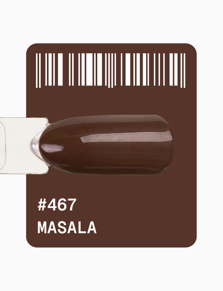 Гель-лак коричневий Adore №467 masala, 12 мл