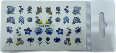 Слайдер Fonix 3520 Бузькові квіти Fonix 3520 фото