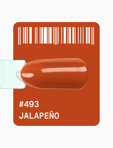 Гель-лак цегляний Adore №493 jalapeño, 12 мл