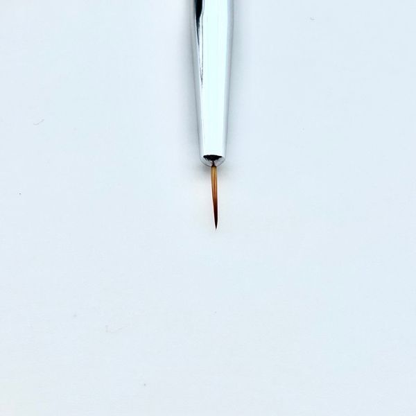 Пензлик двосторнній: для гелю + для ліній Beauty Artists 12053 фото Пензлик двосторнній: для гелю + для ліній Beauty Artists