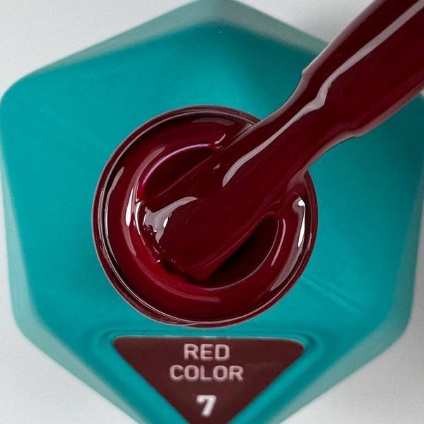 Гель-лак вишневий Avdeeva Red №7, 12мл