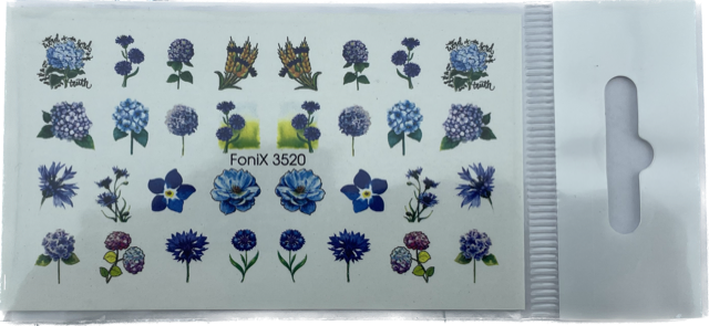Слайдер Fonix 3520 Бузькові квіти