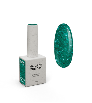 Гель-лак NAILSOFTHEDAY Let's special - 348 Verde, 10 мл